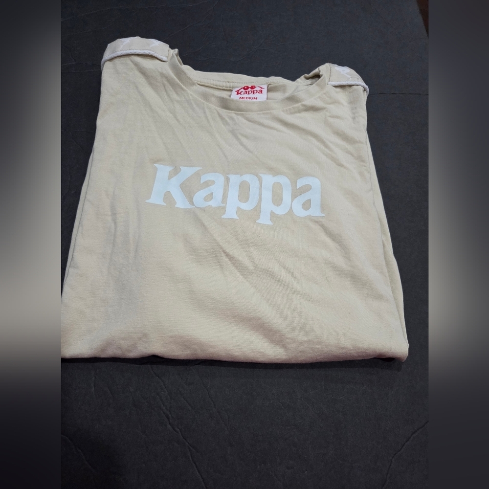 Kappa Beige T-Shirt Mens Sz.M